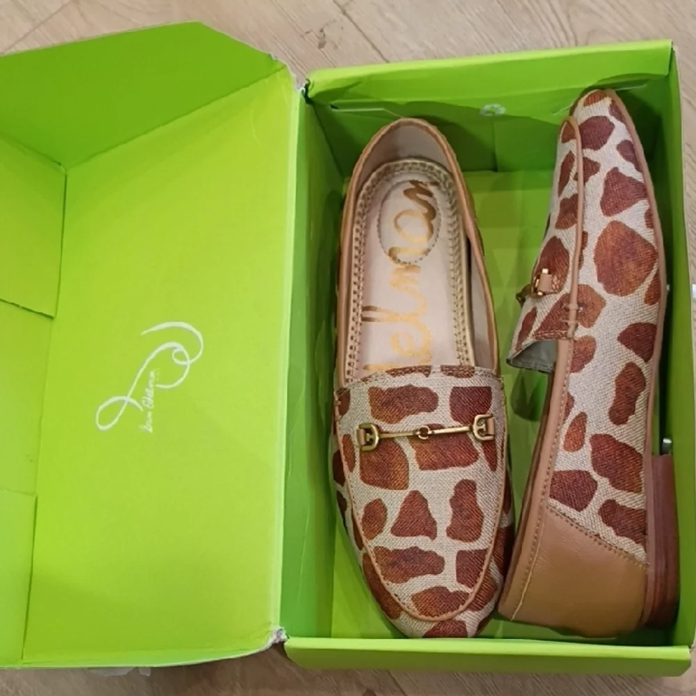 NIB Sam Edelman Loraine Mini Animal Print Loafer | US Size 4M